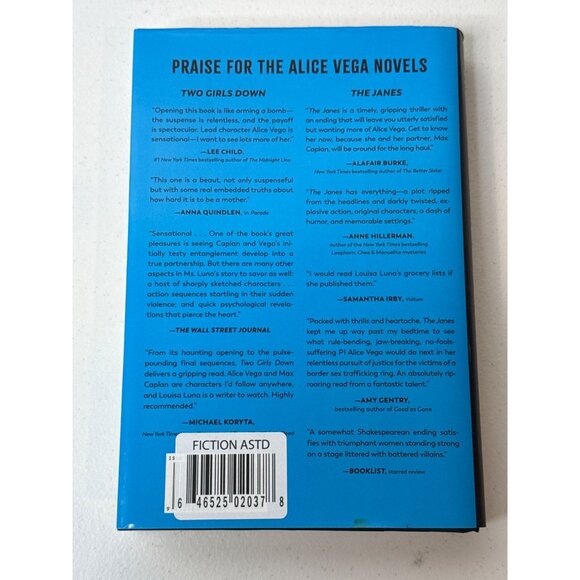 Hideout Alice Vega Novel Book 3 Fiction Mystery Women Detectives Louisa Luna - Picture 5 of 5